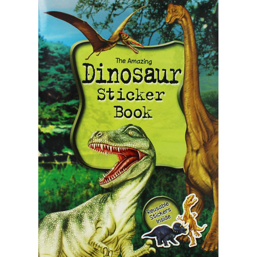 Dinosaur Sticker Book 9781842396407 Books