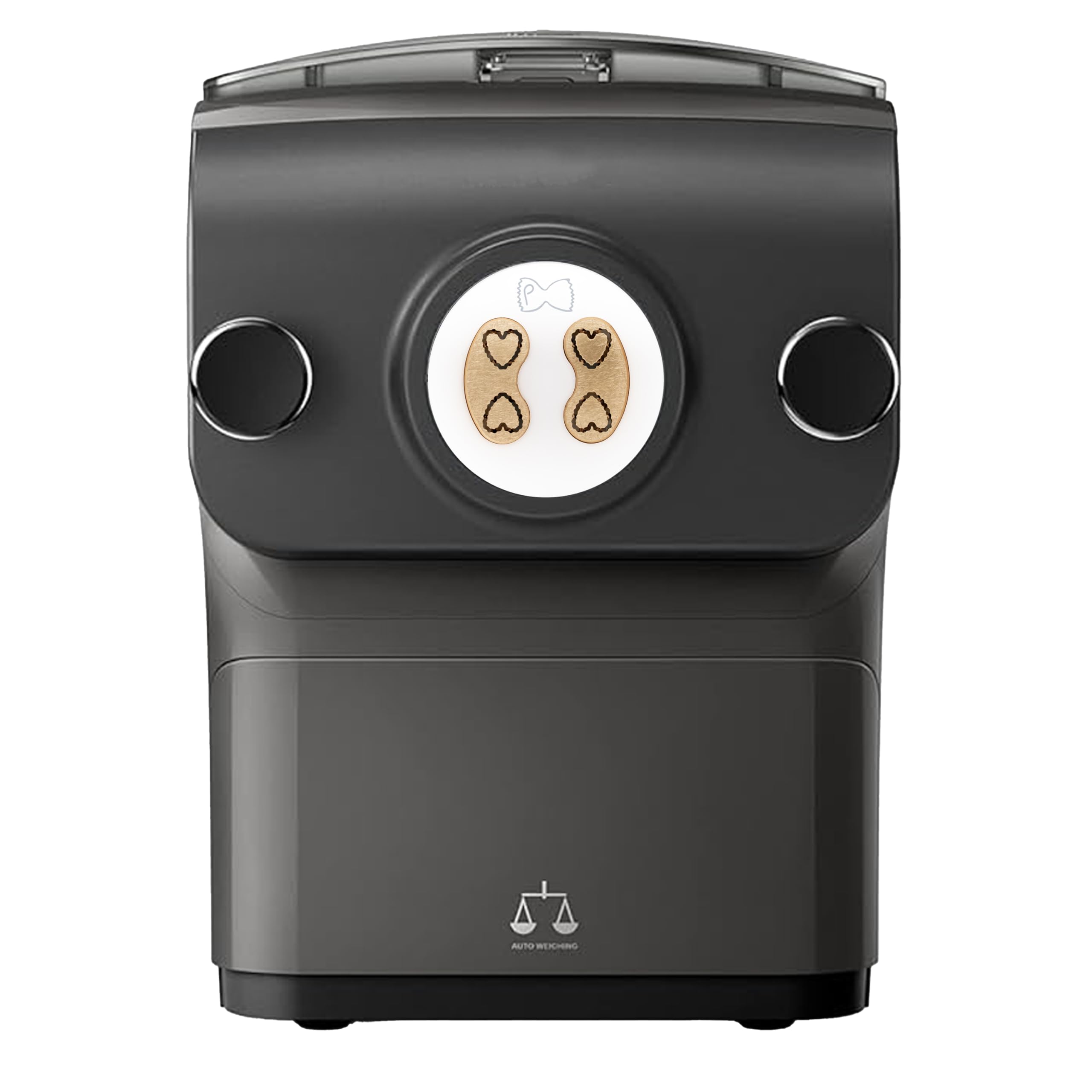 Pastidea - Trafila in bronzo e POM Cuori Rigati compatibile con Philips Pasta Maker Avance e Serie 7000