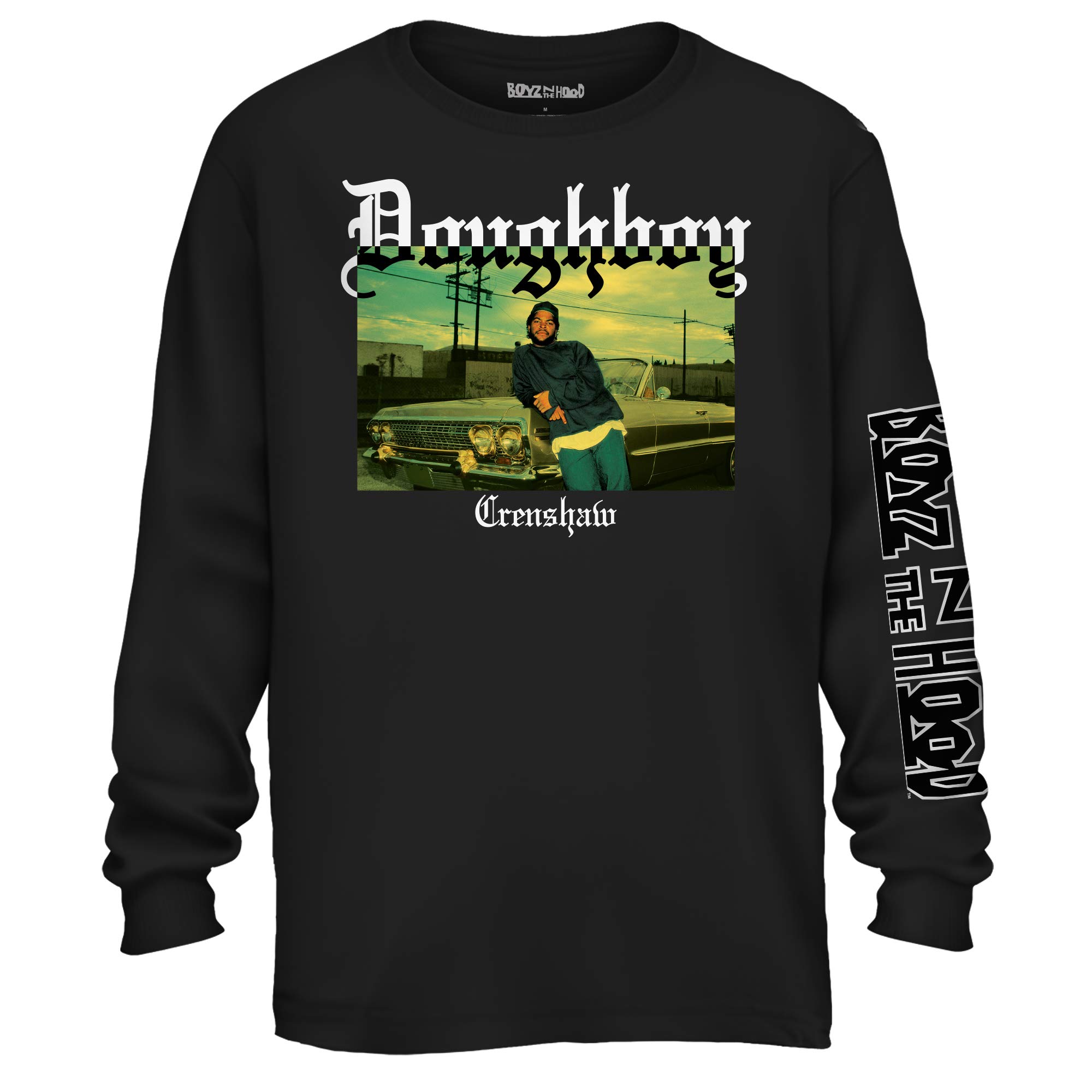 Boyz N The HoodMens Shirt Poster Long Sleeve Tee