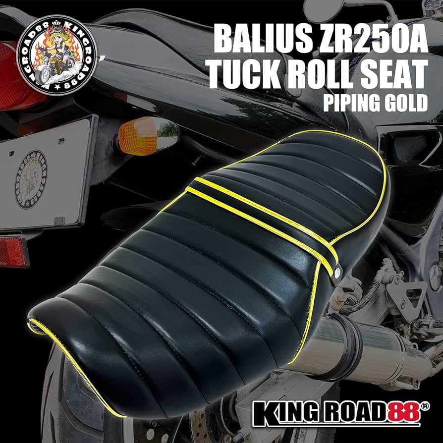 バリオス専用塗装込み シングルシート 専用 Amazon | King Road 88 バリオスⅠ型 / ZR250A ☆ タックロール
