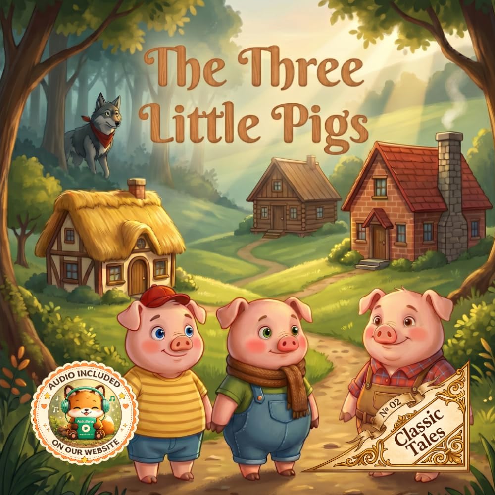 The Three Little Pigs: A story of hard work, cleverness, and courage (Classic Tales)