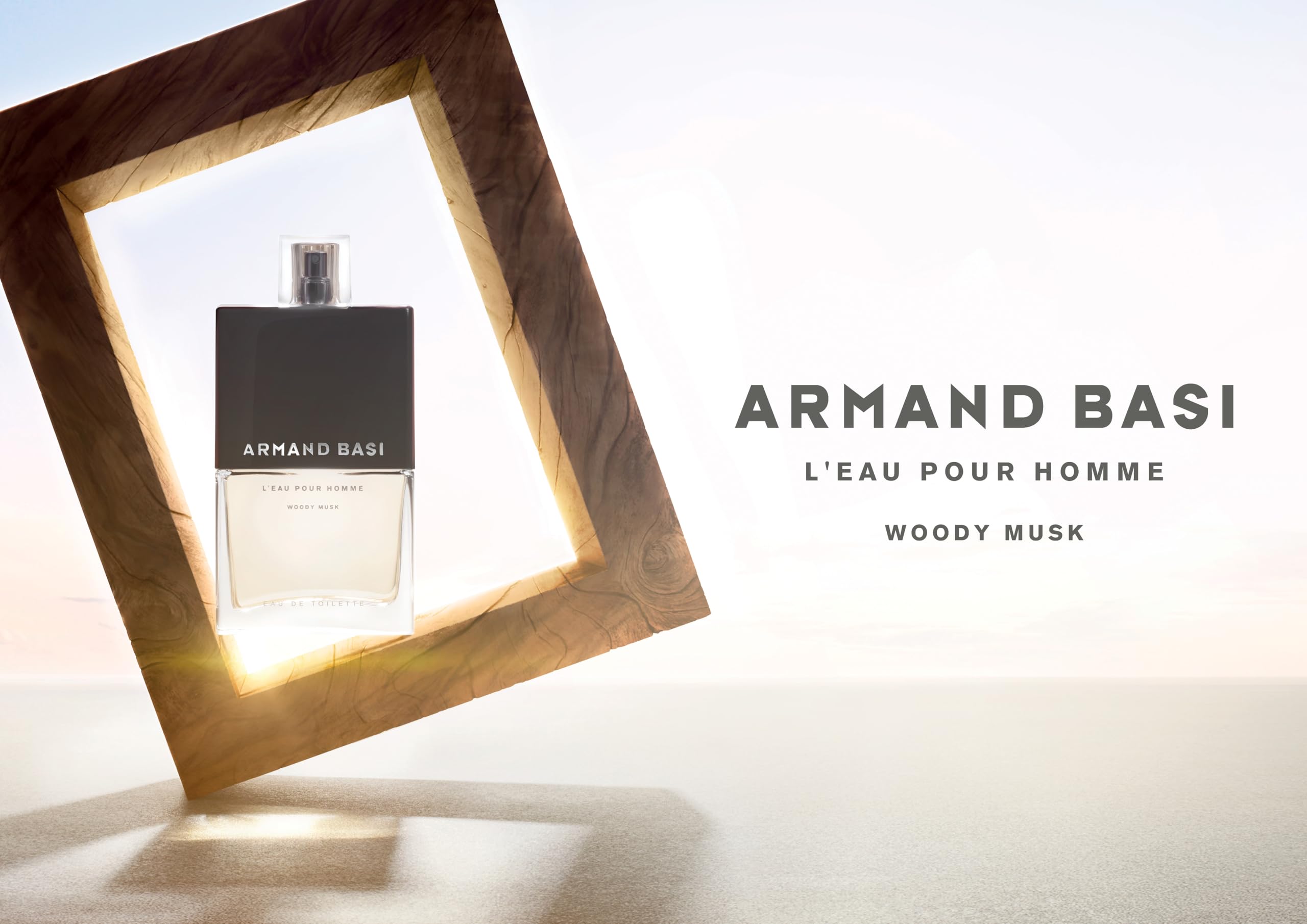 Armand Basi | L'Eau pour Homme Woody Musk, Eau de Toilette, Herren Parfüm Spray, Holzige, Moschusartige und Saubere Geruchsfamilie, 75 ml