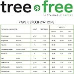 BAZIC Products Tree-Free Copie blanche & Papier d'impression, 8,5x11, 3-Pack | sans acide, 8.5 x 11 dans, 20 Lb (75 (gsm), 92 brillant, 500 feuilles/ream, neutre au carbone, sans confiture