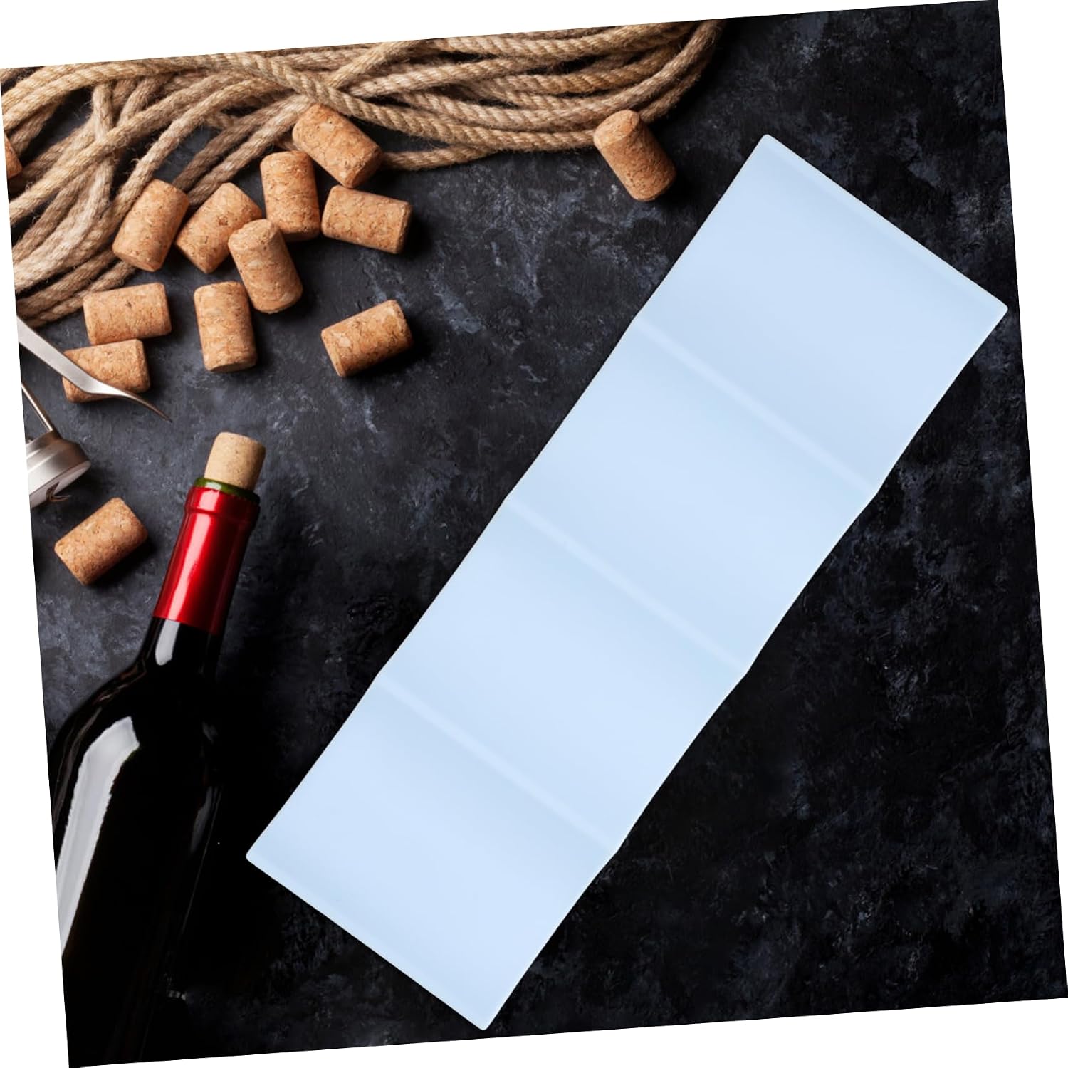 Wine Rack Countertop Plastic PP Stackable Fridge Mat Xmas Holder