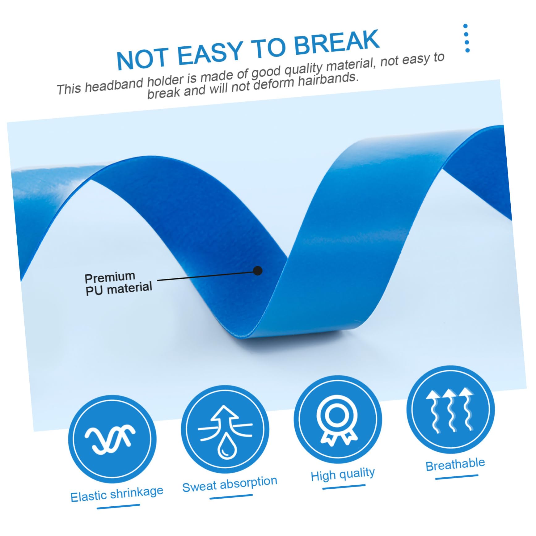 VANZACK 10pcs Slip Sweatband Grip Tapes for Tennis Rackets Absorbent Lightweight and Durable for Badminton Fishing Rods and Bicycle Handlebars