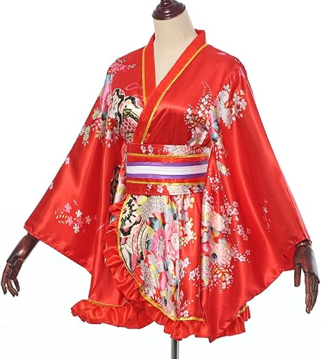 Japanse Traditionele Kimono Jurk Met Obi Print Bloem Luchtige Jurken Kostuum Vrouwen Dames Geisha Haori Yukata Kimono Jurk Pak