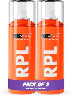 SNEAKARE 100ml RPL Spray for Shoes - Shoe Protector Spray - Stain & Water Repellent Price In India