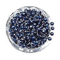 Vista 28 de LPBeads 6400 piezas de pedrería termoadhesiva peridoto con base plana, 5 tamaños mixtos, gemas de cristal redondas de vidrio con pinzas y lápiz