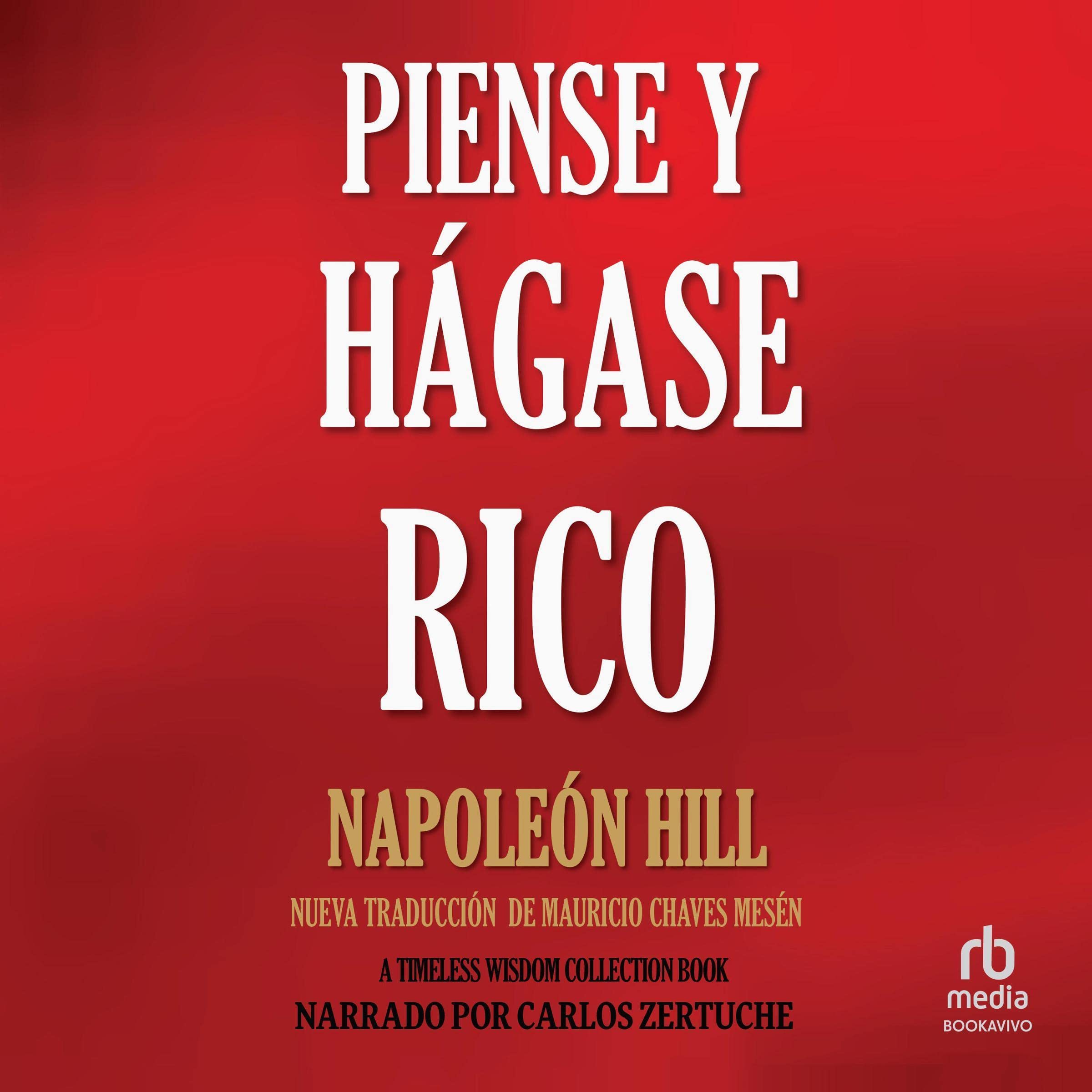 Cover art for Piense y H&aacute;gase Rico