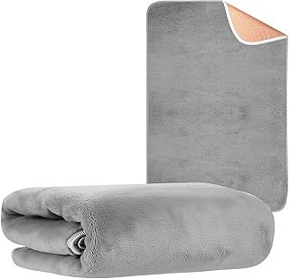 Inkontinenzunterlage Waschbar Matratzenschoner wasserdichte 80x120cm Matratzenschutz Matratzenauflage Bett Inkontinenzauflage Atmungsaktiv 1 Stück