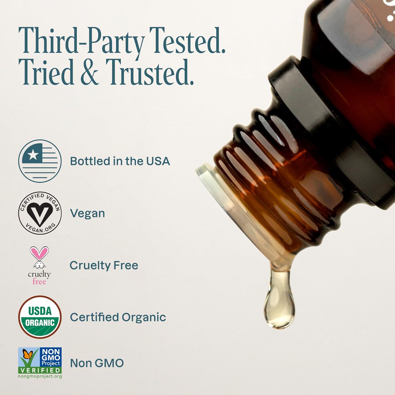 Cliganic Organic Aromatherapy Essential Oils Set (Top 6 - The Essentials), 100% Pure Natural - Peppermint, Lavender, Eucalyptus, Tea Tree, Lemongrass & Orange (Packaging May Vary) - Image 7