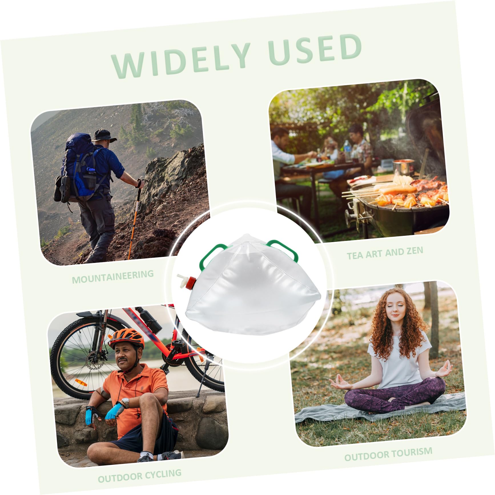 iplusmile 2stücke Faltbare Wasserkanister Für Camping Outdoor-wasserbeutel Mit Großem Fassungsvermögen Leicht Zu Transportieren Und Vielseitig Einsetzbar Für Wandern Trekking Und Notfälle