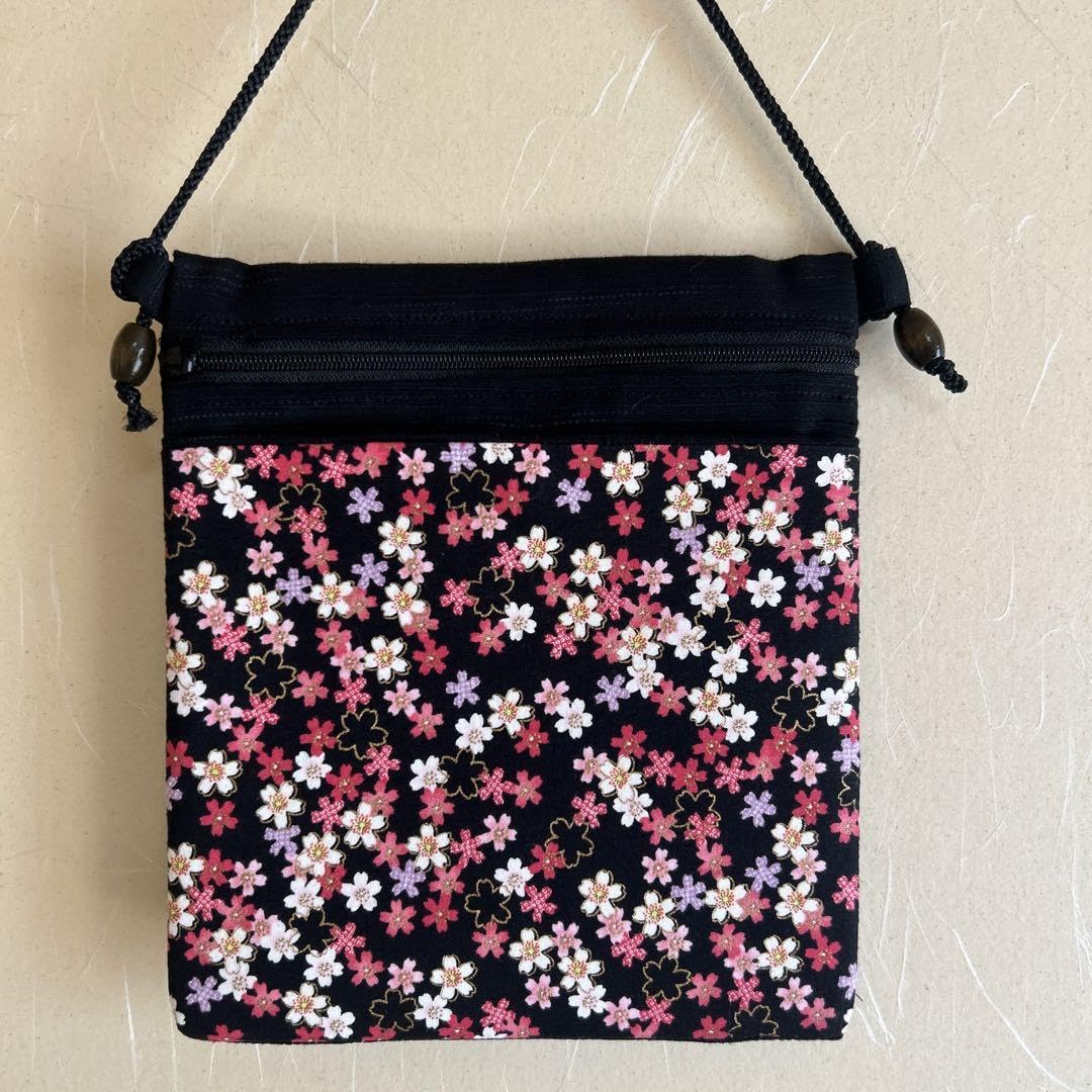 Amazon.co.jp: お祭りポシェット 桜① お祭りサコッシュ : ファッション 