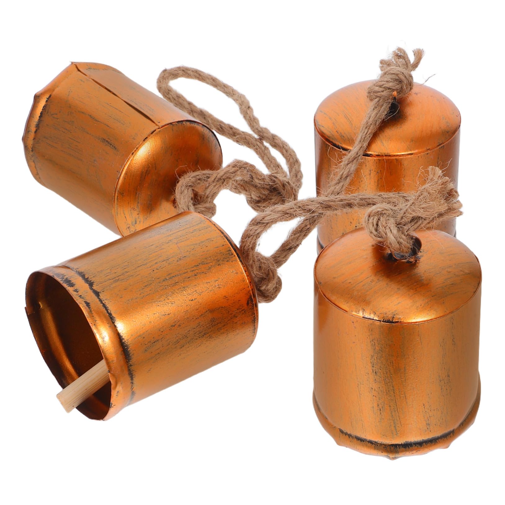 Campane Vintage Decorazioni da Appendere per e Albero Natale Campanelli Sonori Decorativi per Artigianato e Atmosfera Festiva