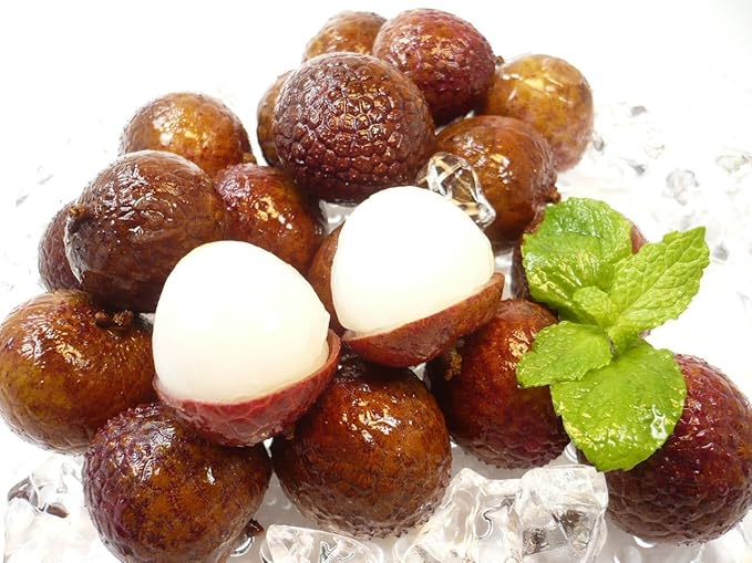 Amazon ライチ 果物 果実 皮付き 500g バラ凍結品 冷凍ライチ シーフードマックス ライチ 通販