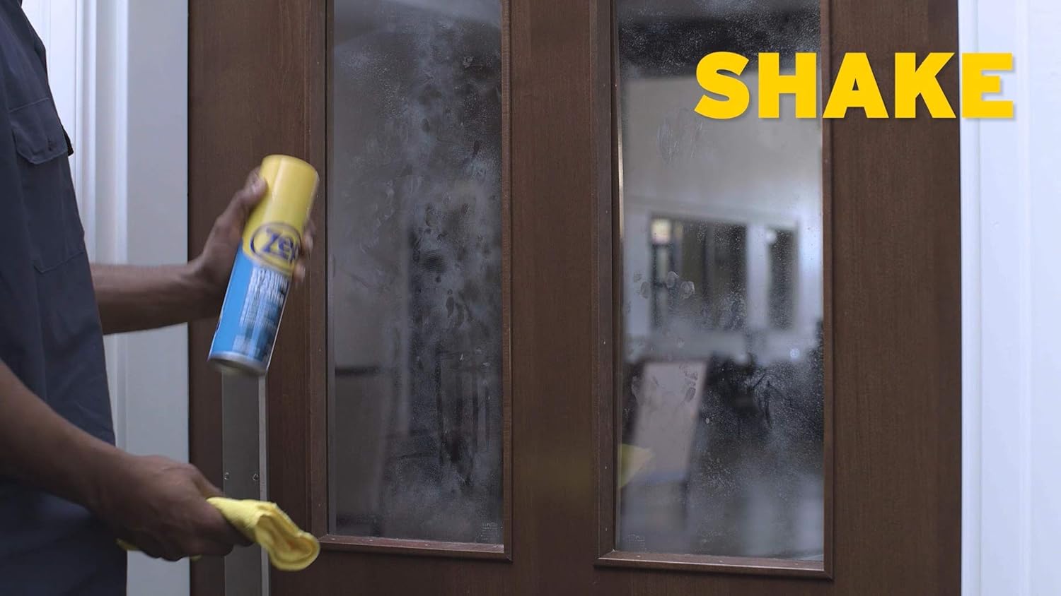 Zep Foaming Glass Cleaner, Black