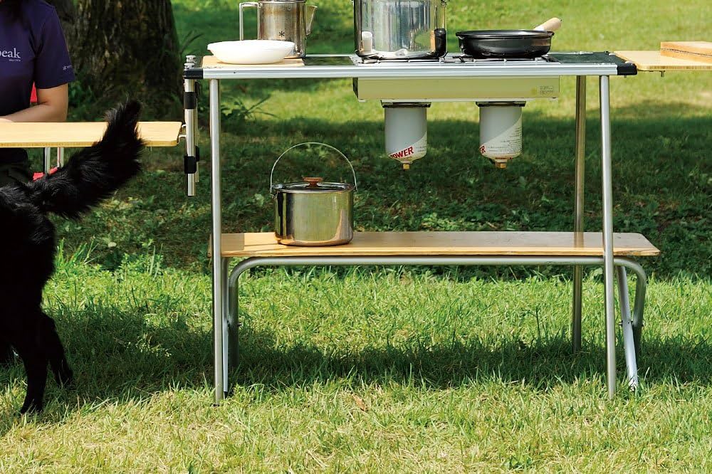 スノーピーク フォールディングシェルフ ロング竹 LV-066TR Amazon | スノーピーク(snow peak) フォールディングシェルフウッド