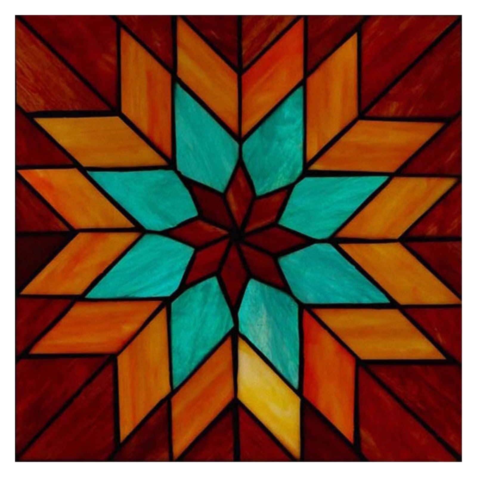 Película para Ventanas Película de ventana, películas de vitral esmeriladas, pegatinas estáticas adhesivas Retro for privacidad, puerta de armario de baño, decoración del hogar, cubiertas de tragaluz(