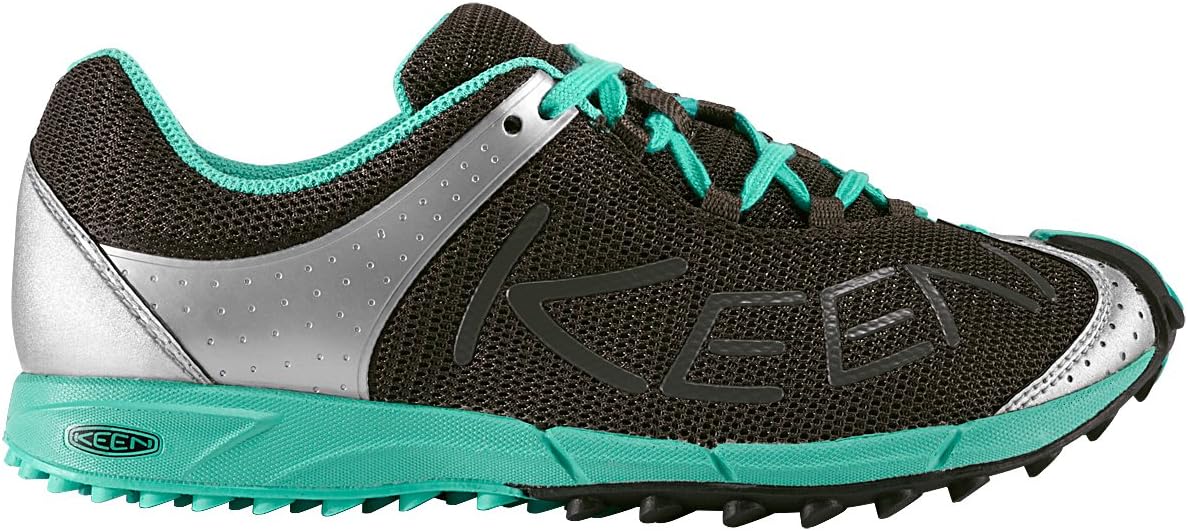 KEEN (キーン) レディース A86 TR ハイキングシューズ, カラス/プールグリーン, 24.5