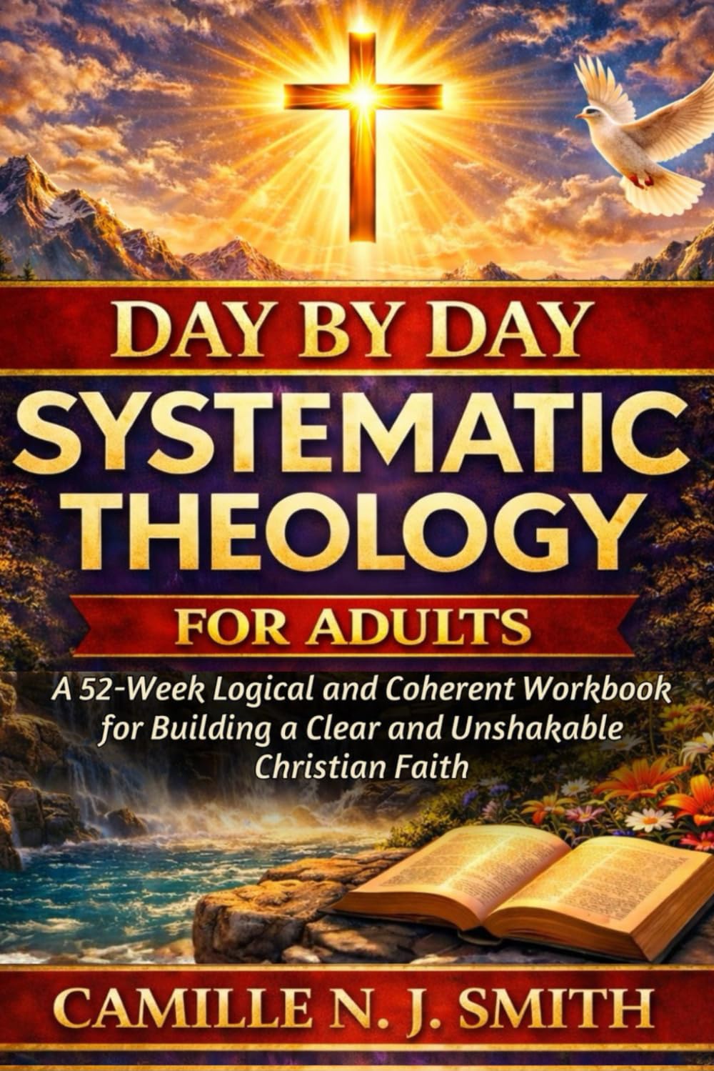 DAY BY DAY SYSTEMATIC THEOLOGY FOR ADULTS: A 52-Week Logical and Coherent Workbook for Building a Clear and Unshakable Christian Faith
