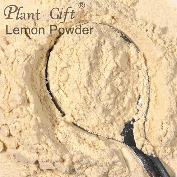 Lemon Powder, 100g/3.52oz | 100% Natural Fruit Powder | Cold Pressed Lemons Source | No Sugar & Additives | Great Flavor for Drinks, Smoothie, Beverages | Non-GMO
