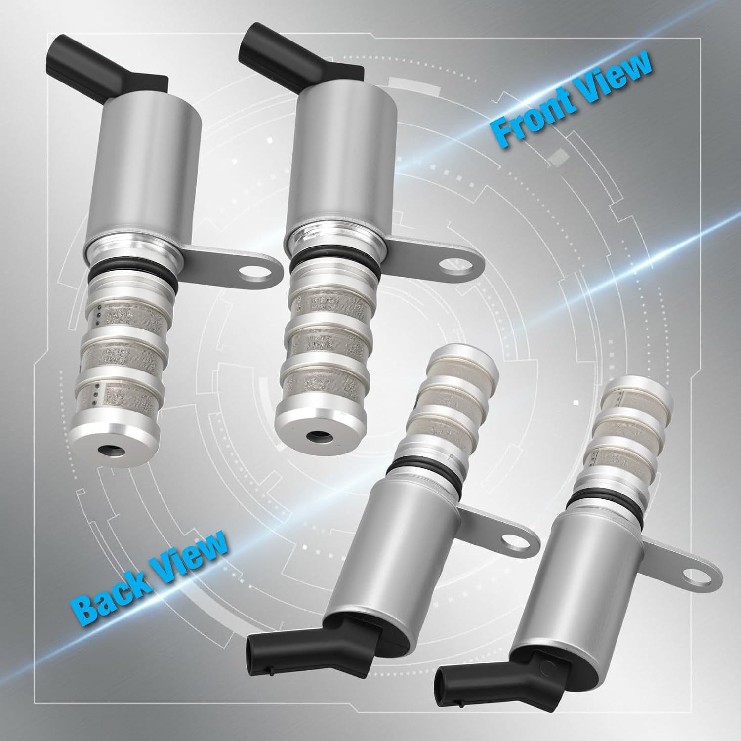 Engine Variable Valve Timing VVT Solenoid Compatible with Malibu 2016-2023 Equinox Terrain 2018-2024 Spark Encore 2016-2022 Cruze 2016-2019 12671373
