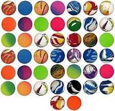 SHATCHI 10pk Bouncy Balls for Kids Party Bags 27mm Rubber Ball Goody Bag Fillers for Kids Boys Toys – Bouncing Balls Prizes Unisex Birthday Games - School Rewards