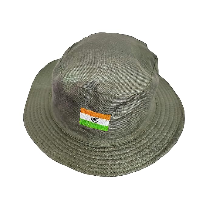 Unisex Cotton Indian Army Military Hat 