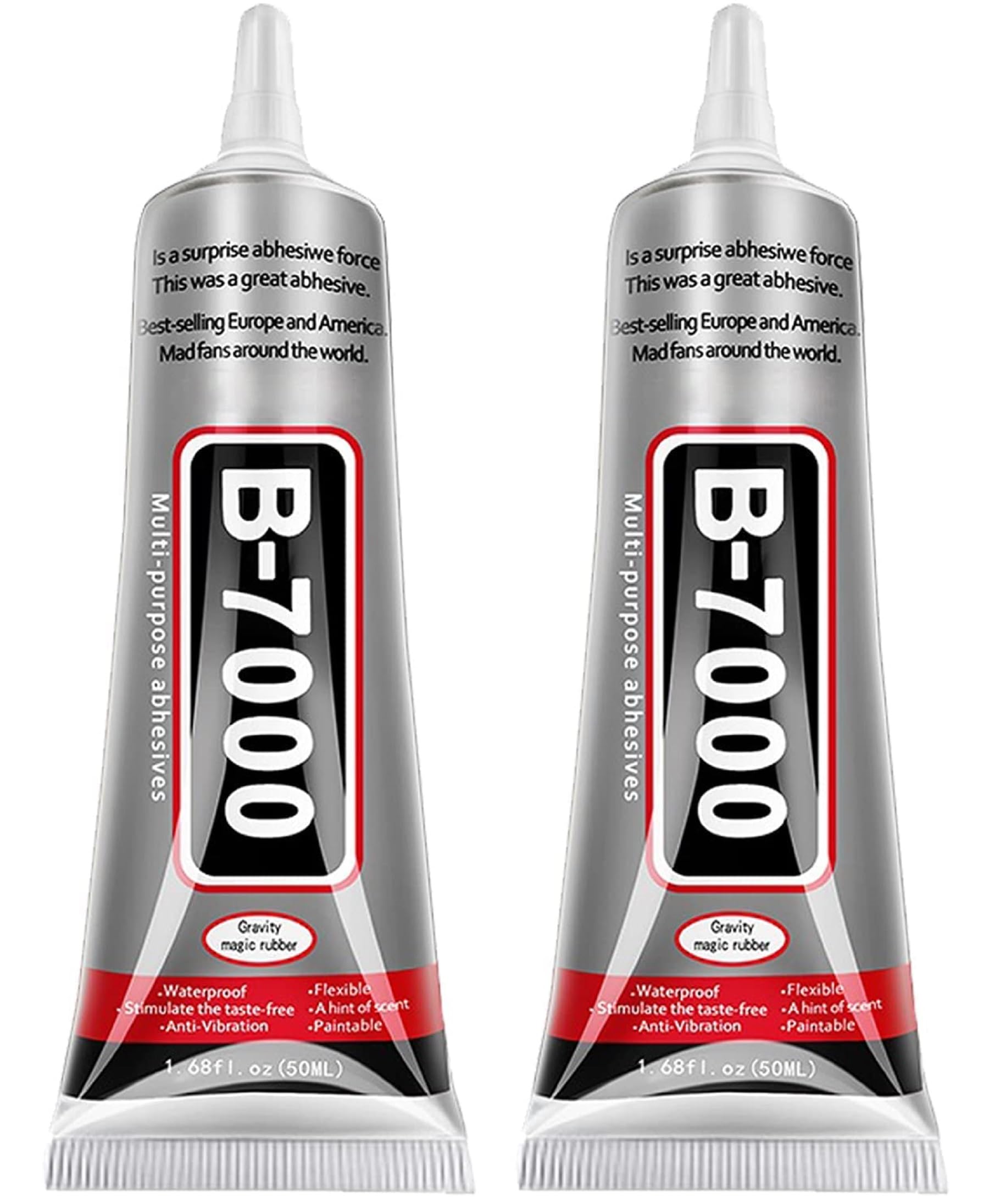 COOFANDY B7000 Multipurpose Adhesive Glue – 2 Pack | Multipurpose Adhesive Jewlery Glue for Fabric, Waterproof, Tumblers, Rhinestones DIY Crafts, Nail Art, Makeup, Shoes, Cell Phones, Tablet, Wood-image-20