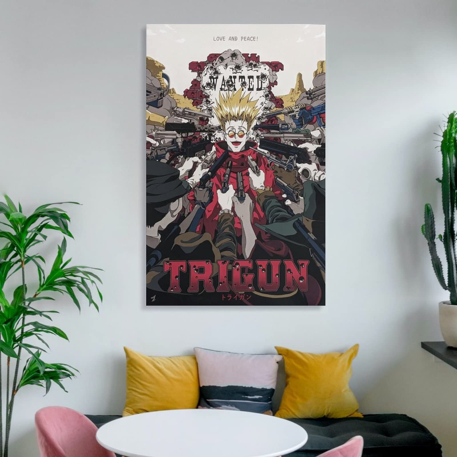 KBUYS Trigun Stampede Japanese Anime Cool Art Print Room Aesthetic