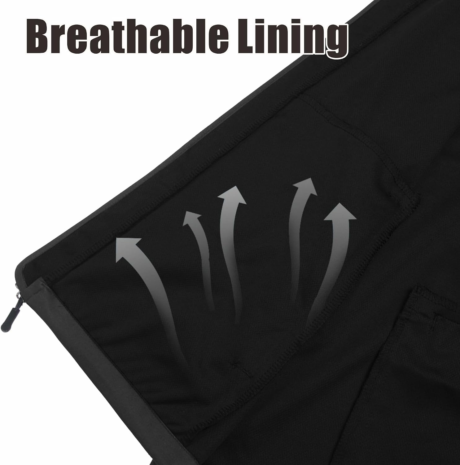 Mens Vests Lightweight Windproof Softshell Outerwear Summer Sleeveless Jackets with Pockets for Golf Hiking Sports