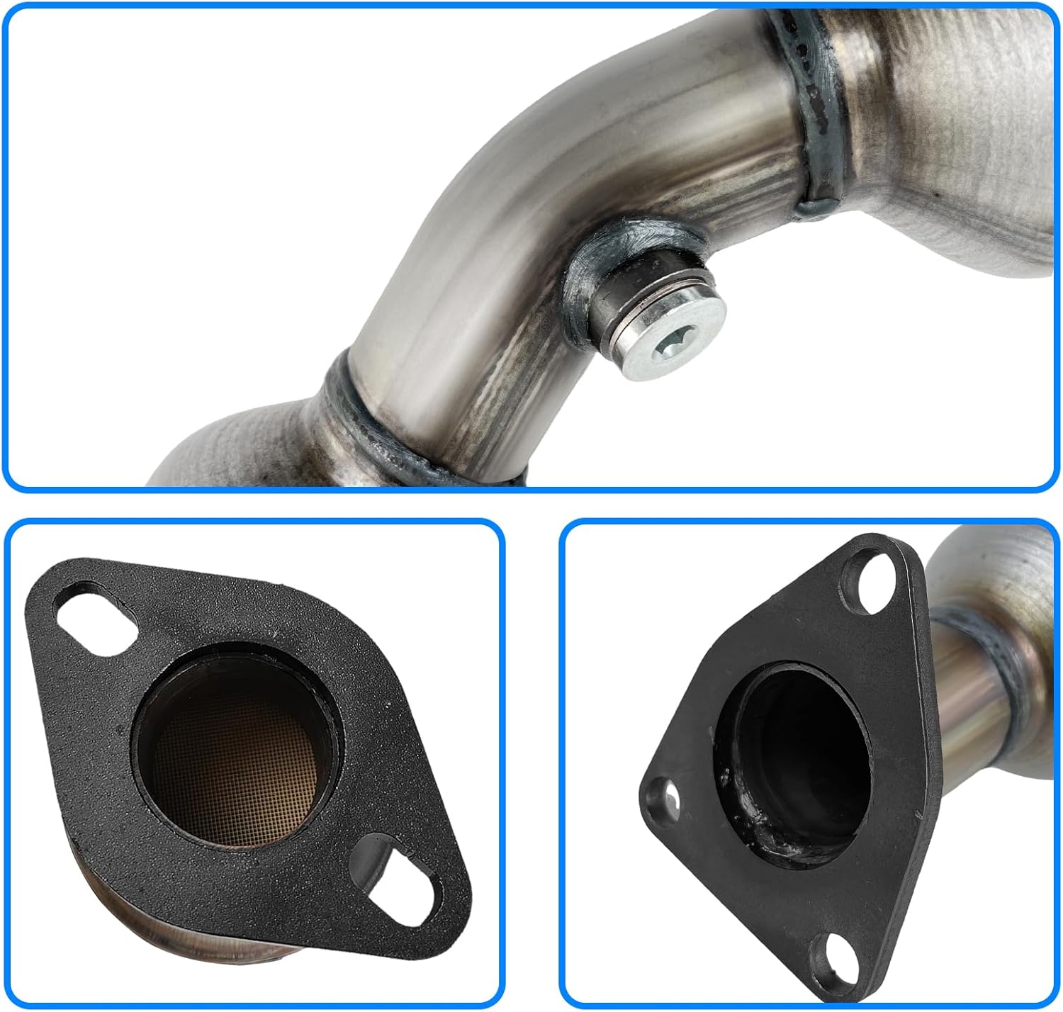 Catalytic Converter Fit for 2003-2006 Infiniti G35, 2006-2008 Infiniti M35, 2003-2008 Infiniti FX35, 2003-2006 Nissan 350Z 3.5L V6 Catalytic Convertor High Performance (EPA Compliant)