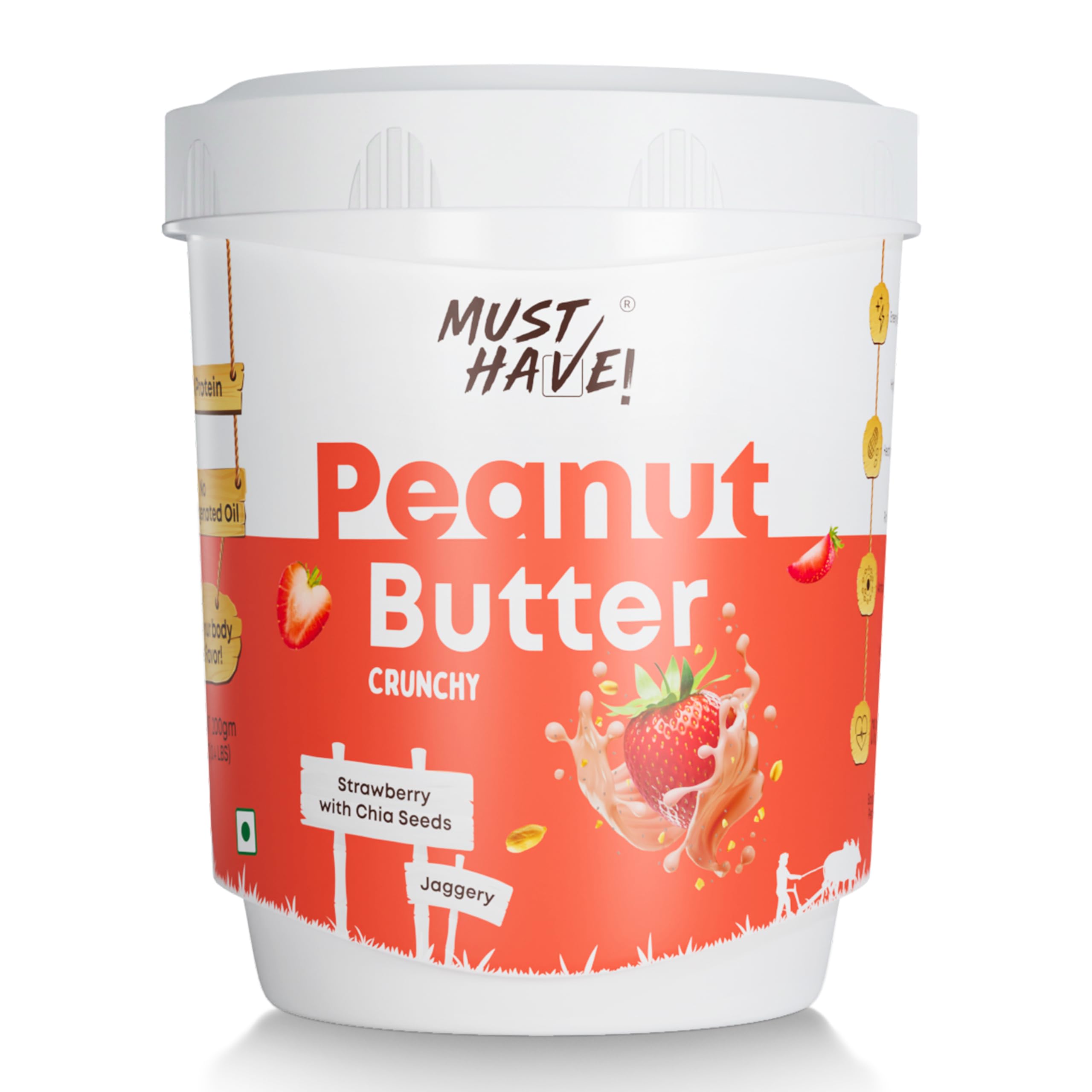 See full amazon price history chart for Must Have! Peanut Butter Strawberry with Chia Seeds | Jaggery Sweetened | Crunchy | No Added Sugar | Hand Picked & Slow Roasted Peanuts | High Protein | No Palm Oil | No Trans Fat | No Cholesterol 200gm Must Have! Peanut Butter Strawberry with Chia Seeds | Jaggery Sweetened | Crunchy | No Added Sugar | Hand Picked & Slow Roasted Peanuts | High Protein | No Palm Oil | No Trans Fat | No Cholesterol 200gm (B0CP799475) Amazon Price History, Amazon Price Tracker