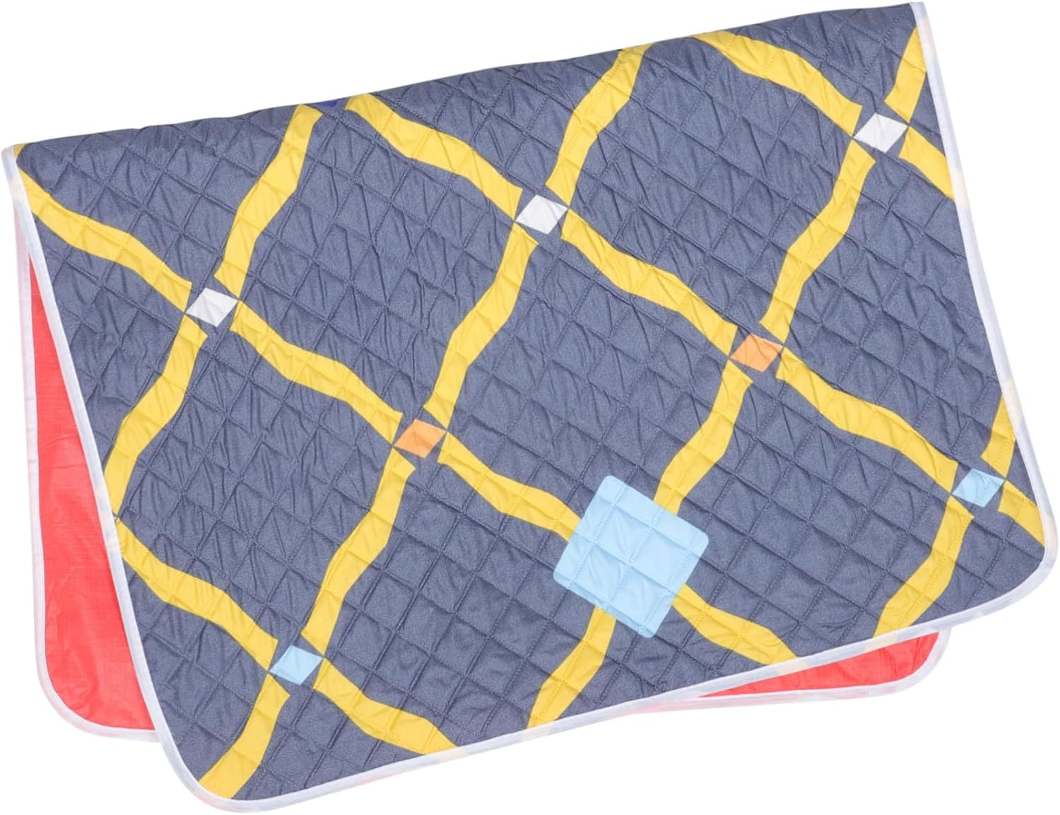 Washable Cotton Bed Pad Breathable Elderly Incontinence Mat Reusable Changing Mat Menstruation Absorbent Protector with Water Locking Design