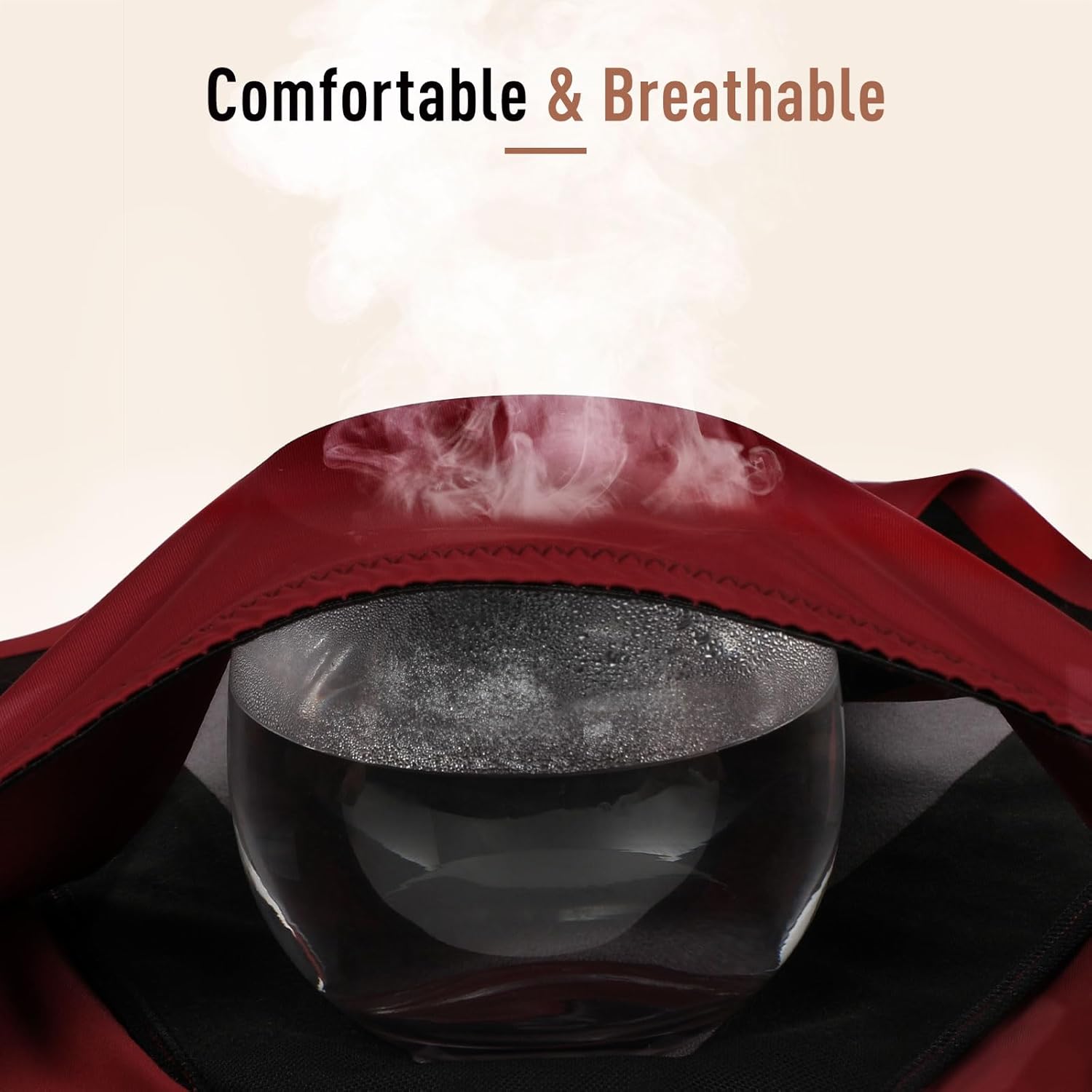 Carer 2 Pack Washable Incontinence Underwear for Women 150ml Absorbency Reusable Leakproof Womens Incontinence Panties for Incontinence Bladder Leak Wine Red S