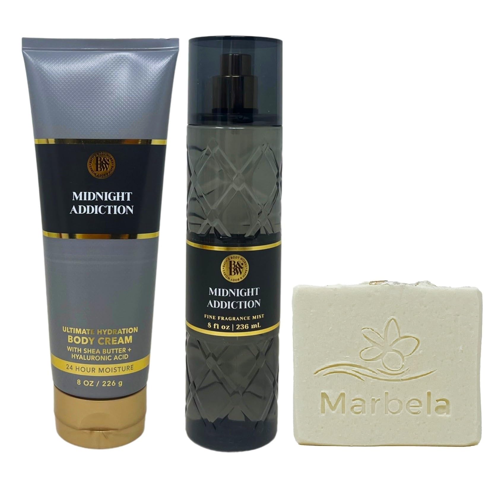 Amazon.com : Bath & Body Works Midnight Addiction Body Cream and