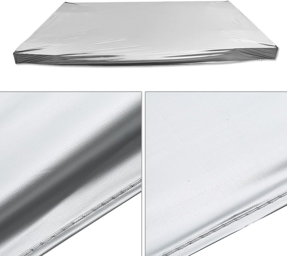 8 Feet Billiard Pool Table Cover, Indoor Outdoor Dust Protection Moistureproof PVC Cloth Billiard Table Protection Cover for Patio Furniture Table Covers