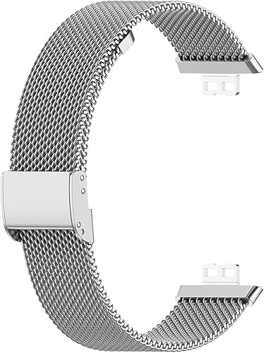 Miniatura 2 de Chofit Compatible con Huawei Watch Fit Band para mujeres y hombres, correa de metal de acero inoxidable de repuesto para Huawei Watch Fit Band