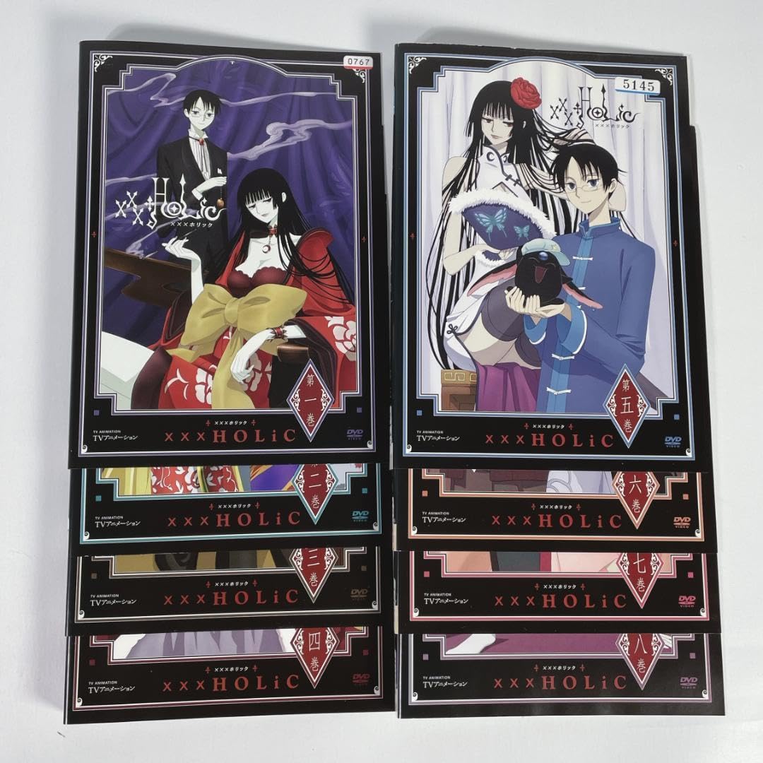 Amazon.co.jp: xxxHOLiC xxxホリック 全8巻 DVD レンタル落ちxxxHOLiC