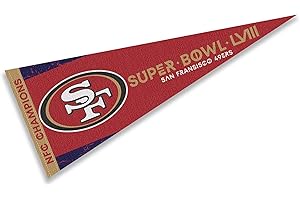 49ers NFC Champions and Super Bowl LVIII Bound Full Size Pennant