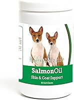 Vista 144 de Healthy Breeds Golden Retriever - Aceite de salmón masticable suave, 90