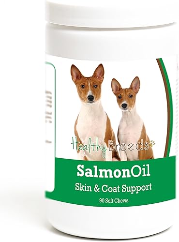 Miniatura 144 de Healthy Breeds Golden Retriever - Aceite de salmón masticable suave, 90