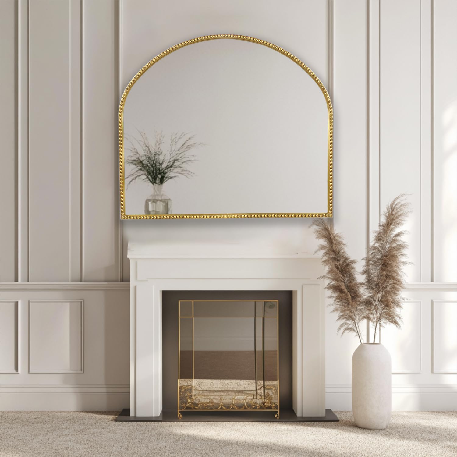 Amazon.co.jp: アーチウォールミラー、88.9 cmx71.1 cm ラージ