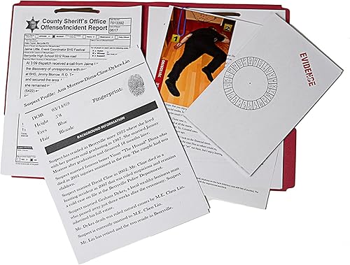 Miniatura 5 de Archivos de casos de enigma: juego de detectives misteriosos de asesinato | Asesinato en el festival | 1-4 jugadores