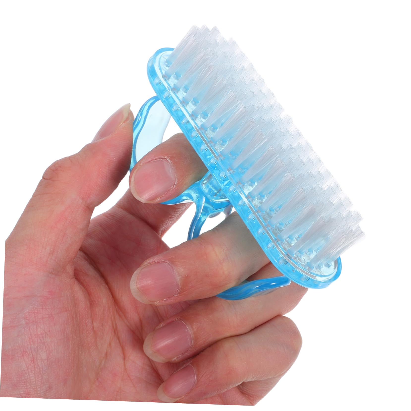 32 Piezas Cepillos de Limpieza para Uñas con Mango Portátiles para Eliminar Polvo de Uñas Herramientas Versátiles para Manicura Profesional y Hogar
