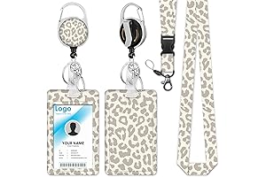 Cheetah Lanyard with ID Holder: Unleash Style and Security
