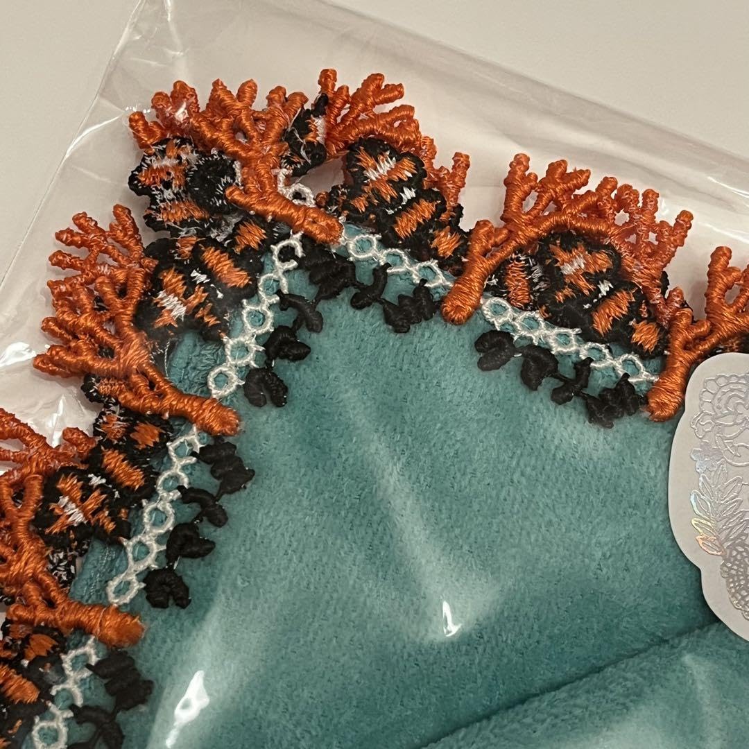 【新品３枚】近沢レース　ハンカチ　カクレクマノミ　かき氷　ハート 新品3枚】近沢レース ハンカチ カクレクマノミ かき氷 ハート