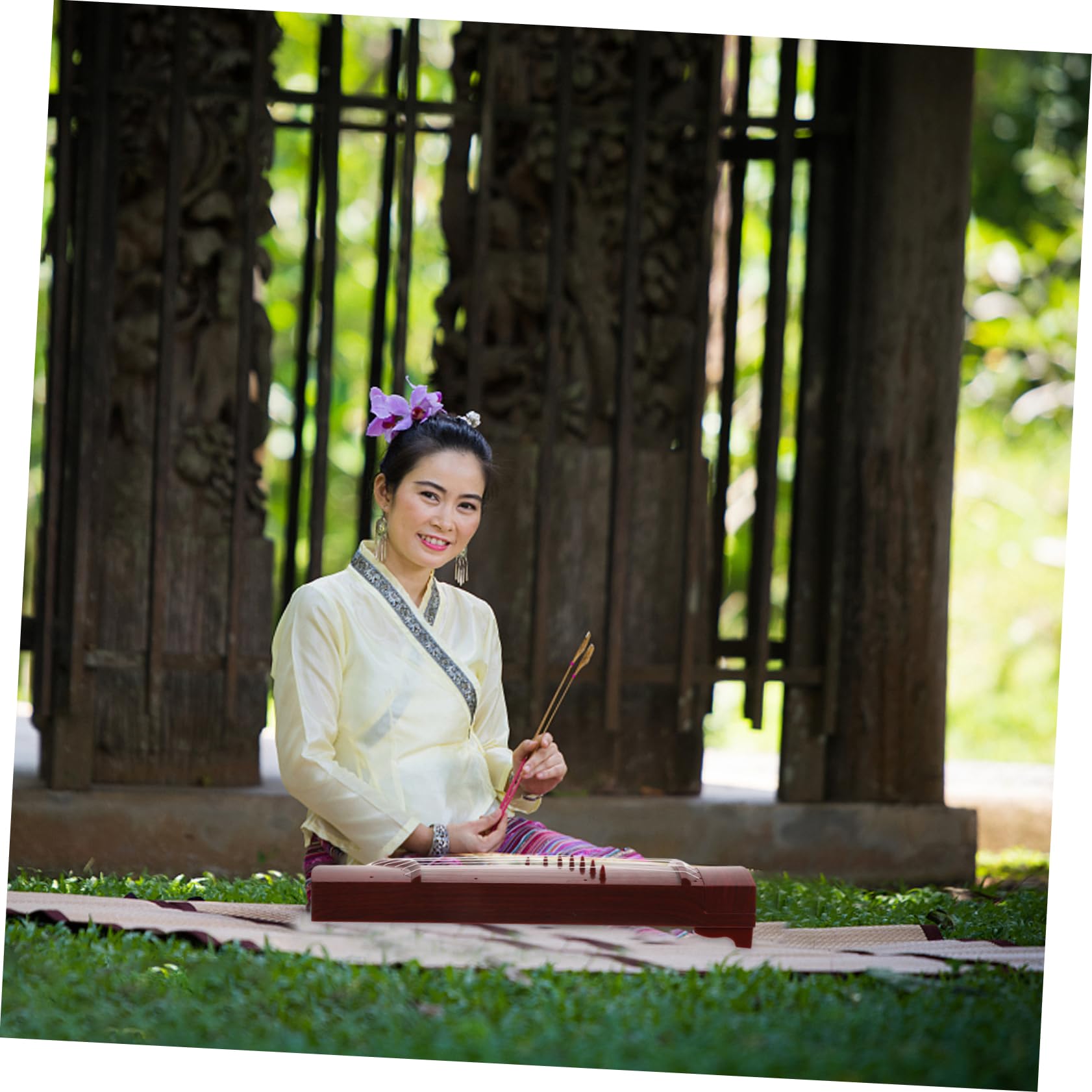 Guzheng Für Anfänger Spielbares Musikinstrument Für Junge Mädchen Geschenkidee Für Musikliebhaber Und Schüler Für Übung Und Kreative Entfaltung Tiefbraune Farbe