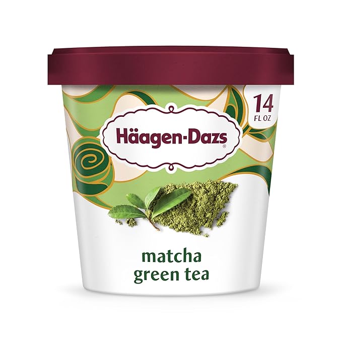 Haagen-Dazs Green Tea Ice Cream - 14 fl oz.