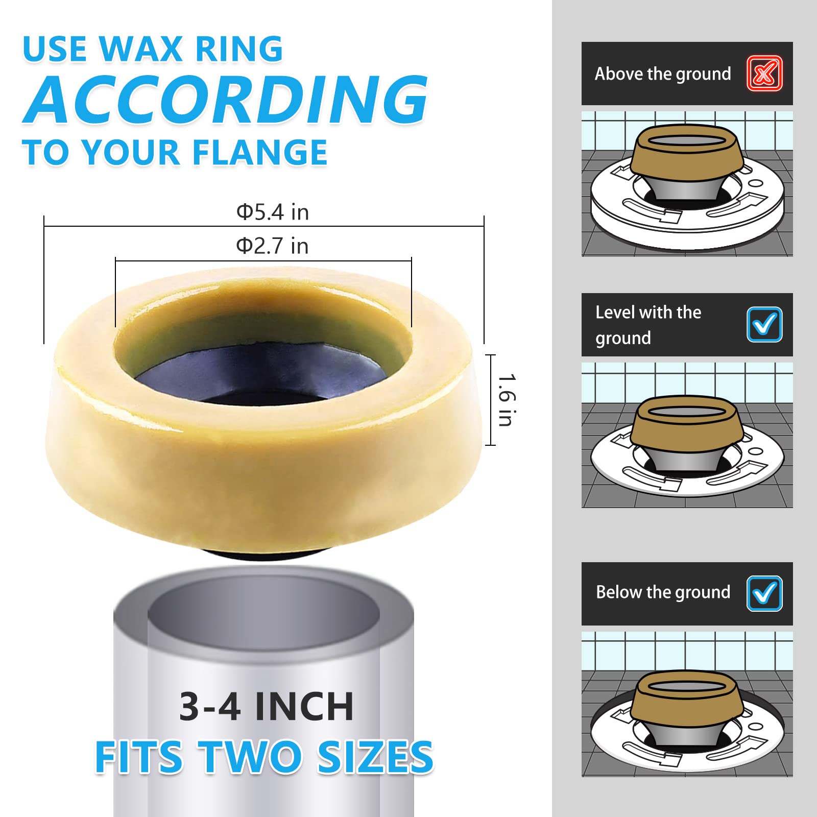 Toilet Wax Ring Or Perfect Seal? Danco, 44 OFF